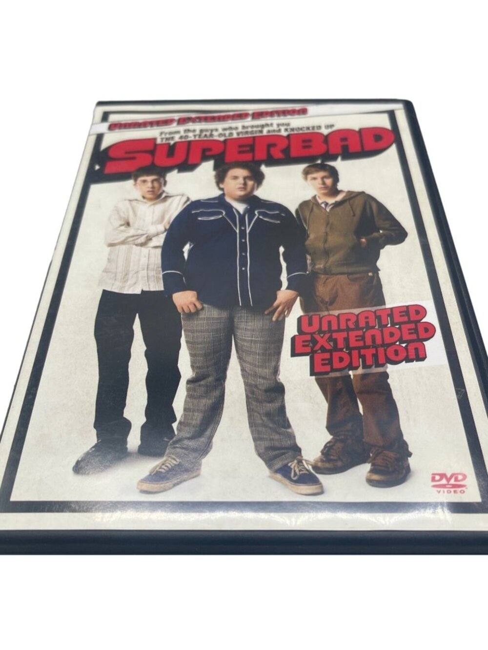 SUPERBAD DVD UNRATED EXTENDED Version 118 mins English 2007 READ